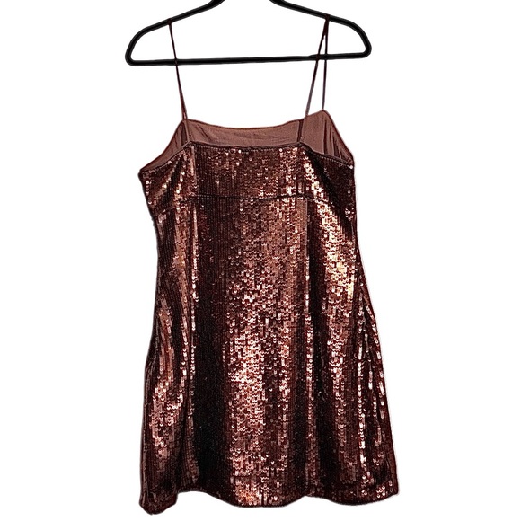 Madewell Sequin Slip Mini Dress - Picture 8 of 16